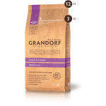 Grandorf-сухой низкозерновой корм класса холистик, ягнёнок с рисом для взрослых собак крупных пород